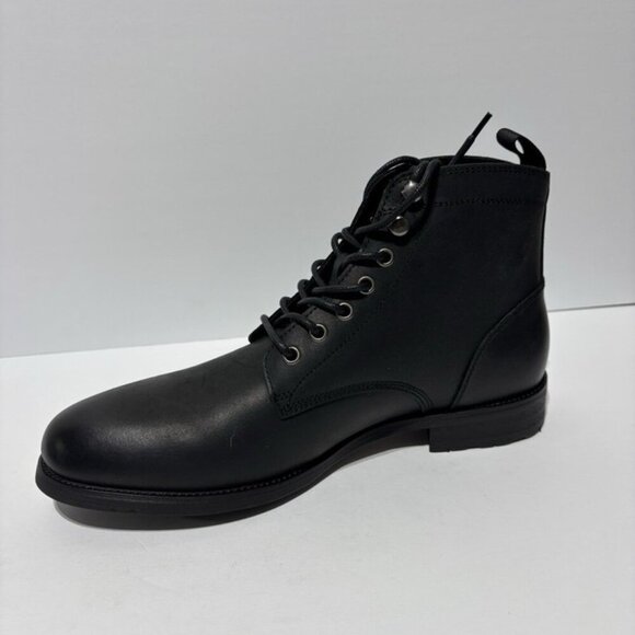 Vince Camuto Men’s Lael Lace-Up Boots Black Leather, Size 9.5 M main image 7